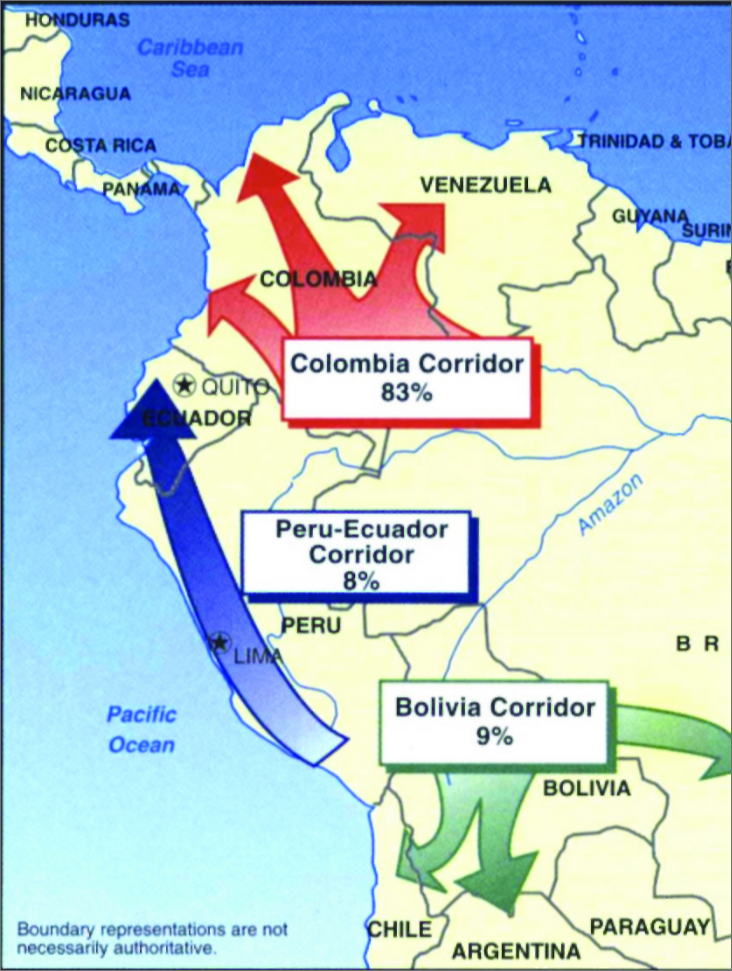 Cocaine Movement Map